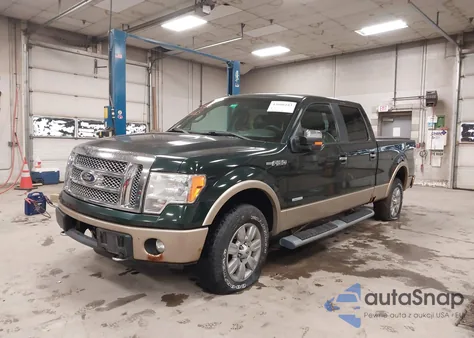 2012 Ford F-150 Lariat z USA, uszkodzony, nr VIN 1FTFW1ET4CKD78722